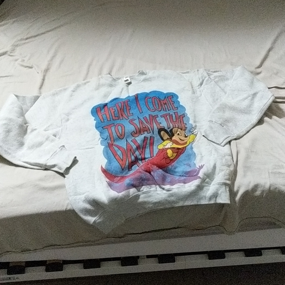 Fruit of the Loom Mickey Mouse Sweater Large
